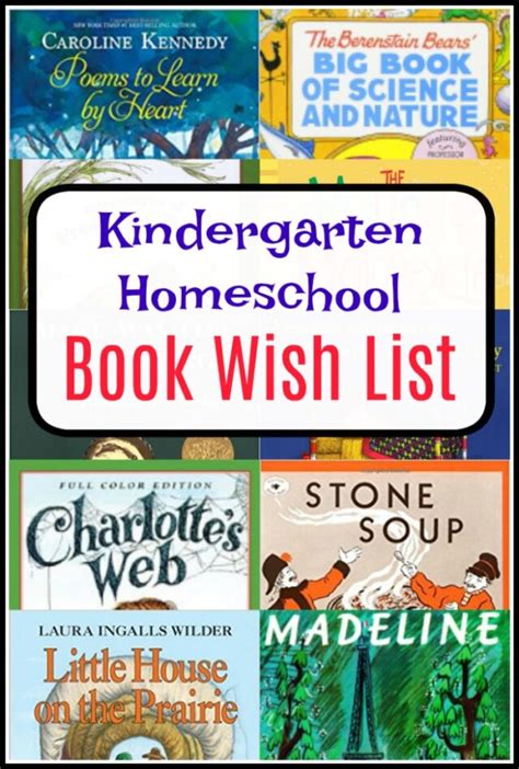 Kindergarten Homeschool Books To Fill Our At Home Library