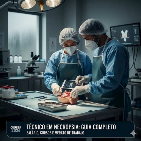 Tec Em Necropsia Curso - Curso de Necropsista - Técnico em necropsia - quanto ganha, onde ...