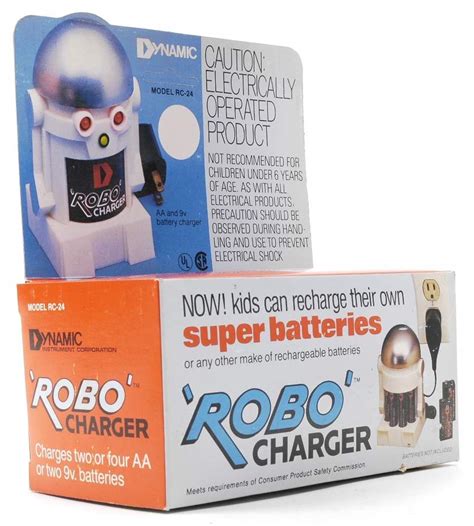 Robo Charger Robot Battery Charger The Old Robots Web Site