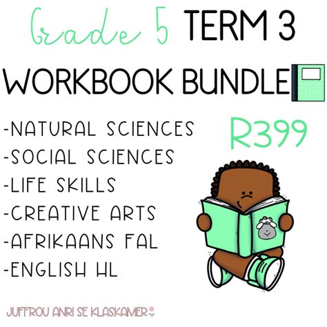 Grade 5 Term 3 Workbook Bundle • Teacha