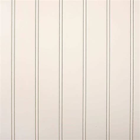 In X In X In Primed White Mdf Beaded Wainscot Panel Sq