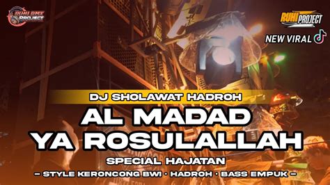 Al Madad Ya Rosulallah Dj Sholawat Chek Sound Horeg Keroncong