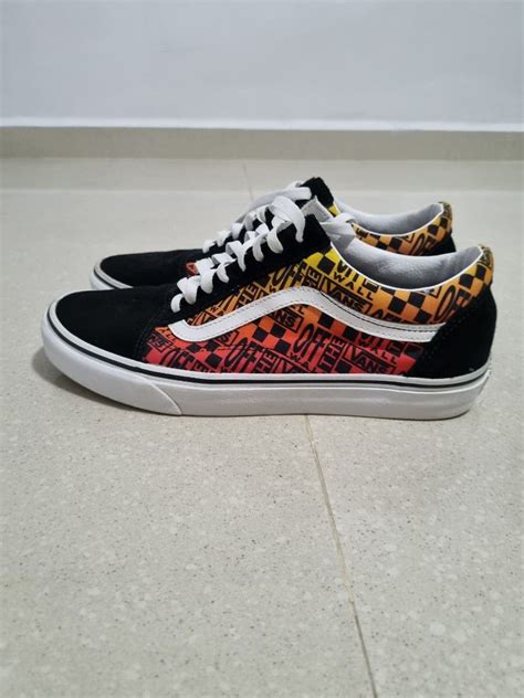 Vans Old Skool Off The Wall Edition Mens Fashion Footwear