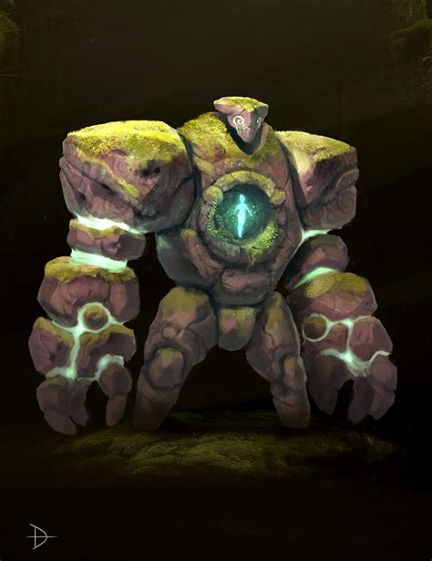 Artstation Awakened Forest Golem