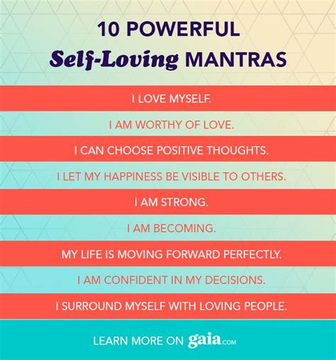 10 Daily Mantras For Self Love Positive Affirmations Gaia In 2024