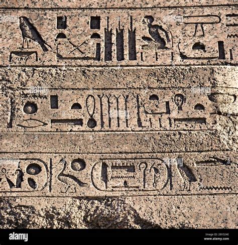 Hieroglyphen Kartusche Fotos Und Bildmaterial In Hoher Aufl Sung Alamy