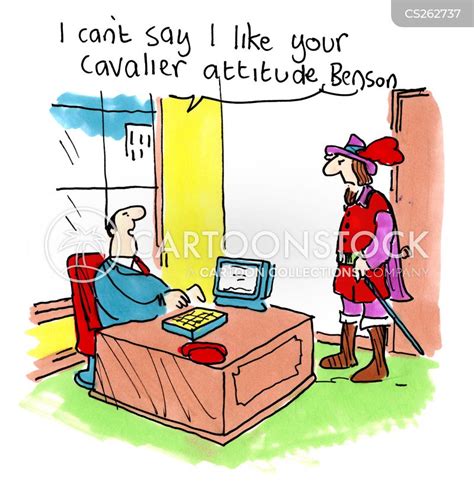 Cavalier Attitude Cartoons and Comics - funny pictures from CartoonStock