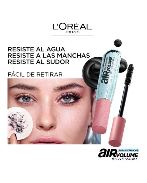 M Scara De Pesta As Air Volume Mega Mascara Waterproof L Or Al Paris