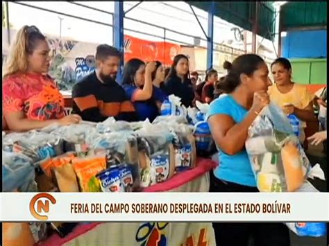 Bolívar Más de mil 700 familias son beneficiadas con la Feria del