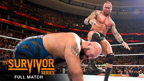 Full Match Randy Orton Vs Big Show Wwe Title Match Wwe Survivor