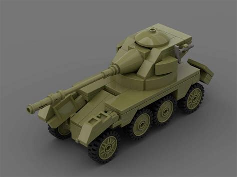 Lego Moc Panhard Ebr By Ddeonghwani Rebrickable Build With Lego