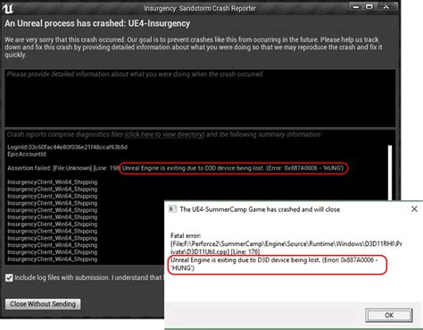 Unreal Engine Is Exiting Due To D3D Device Being Lost How To Fix The