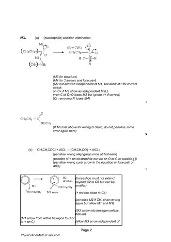 A Level Chemistry Carboxylic Acids And Derivatives Teaching Resources