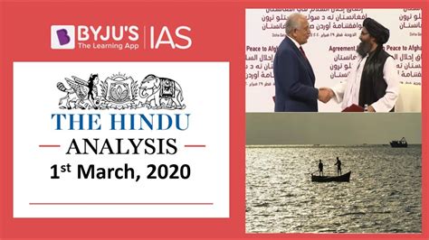 The Hindu Analysis For St Mar Current Affairs For Upsc Ias