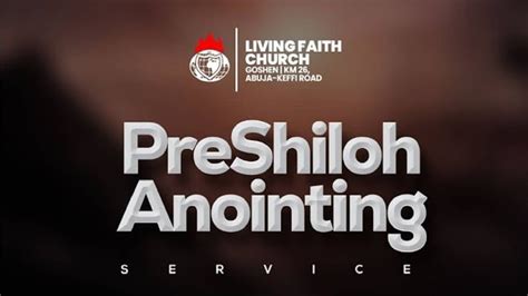 5TH PRE SHILOH ANOINTING SERVICE LFC GOSHEN DECEMBER 04 2022 YouTube