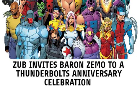 Thunderbolts 20th Anniversary Interview On Cbr Zub Tales