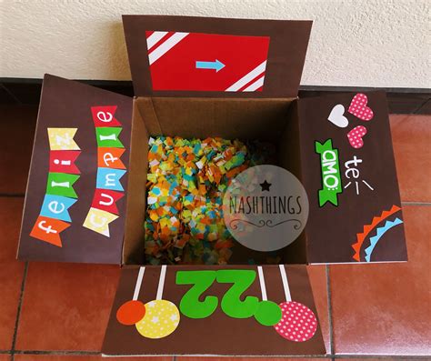 Feliz Cumpleaños Cajas personalizadas Manualidades Feliz cumpleaños