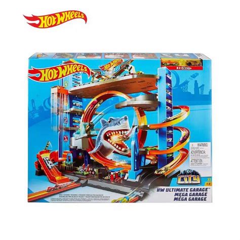 Jual Preloved Hotwheels Track Ultimate Garage Shark Ori Mattel Hot Wheels Track Shopee Indonesia