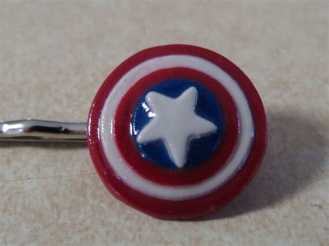 Marvels The Avengers Polymer Clay Captain America Shield