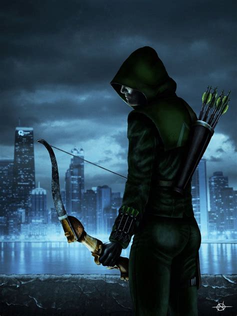 The Arrow By Ezekiel47 On DeviantART Arqueiro Verde Serie Super