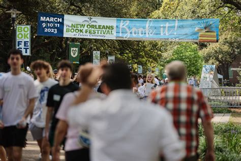 News The New Orleans Book Festival At Tulane University Opens Its