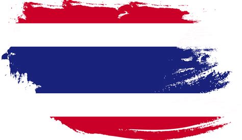 Thailand Flag With Grunge Texture 12057239 Png
