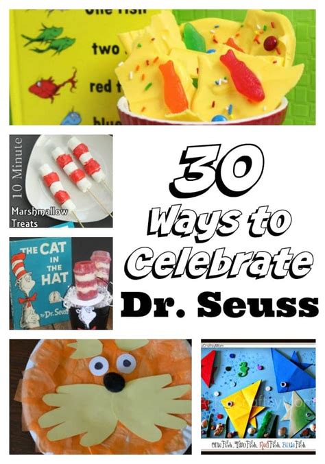 30 Ways To Celebrate Dr Seusss Birthday