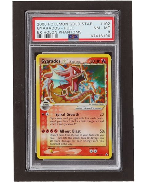 Gyarados Gold Star Pokemon Ex Holon Phantoms Holo Psa