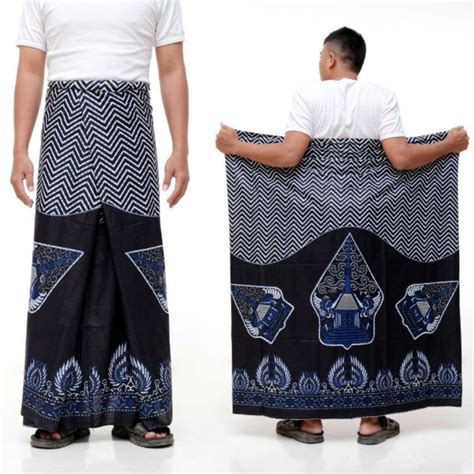 Sarung Batik Sarung Kang Santri Motif Aksara Jawa Hanacaraka Santri