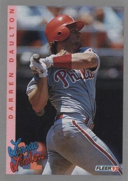 Fleer Darren Daulton For Sale Online Ebay