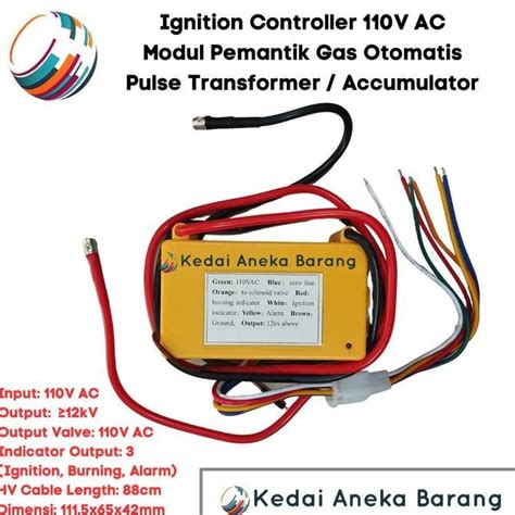 Jual Pemantik Gas Ignition Igniter Controller IC Kompor Oven Burner