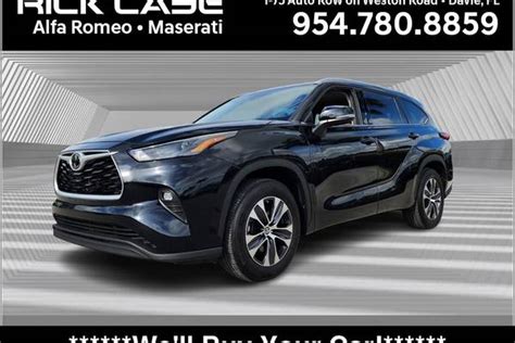 Used 2022 Toyota Highlander For Sale Near Me Pg 2 Edmunds