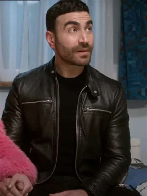 Ted Lasso Season 3 Roy Kent Black Leather Jacket