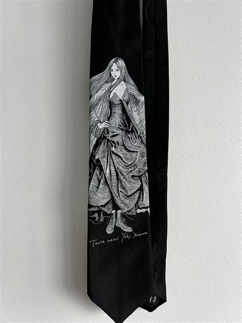 Yohji Yamamoto Junji Ito Tomie” Silk Tie Grailed