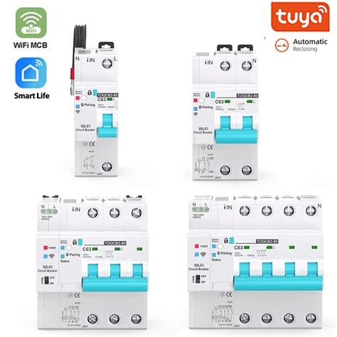 Tuya MCB WiFi Switch - Energy Control and Home Security