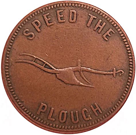 ½ Penny Speed The Plough Prince Edward Island Numista