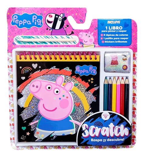 Peppa Pig Scratch Blister Tienda Copec