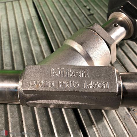 Angle Seat Valve Burkert Dn Pn A Ptfe Va D