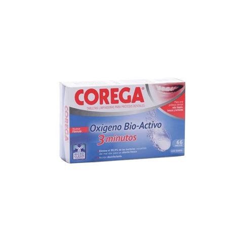 Corega Minutos Limpieza Protesis Dental Tab