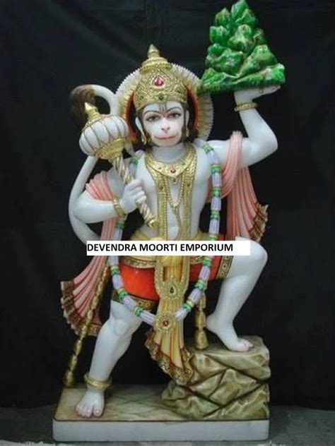 Marble Veer Hanuman Ji Statue At Rs 50000 In Jaipur ID 2852962352233