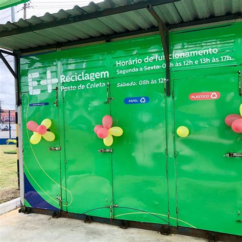 Posto de coleta de resíduos recicláveis é reativado no bairro do