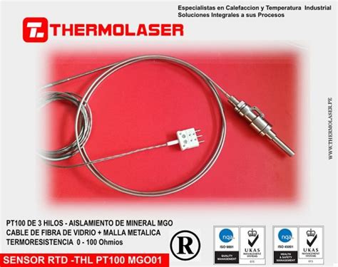 Termoresistencias Rtds Pt Thermolaser Corporaci N Resistencias L Ser