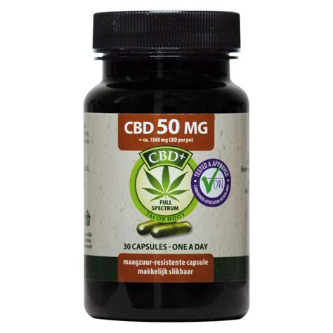 Cbd Capsules Mg St Jacob Hooy