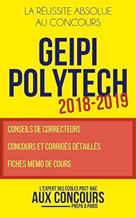 Amazon fr Geipi Polytech Hervé Baconnet Fabien Mieturka Livres