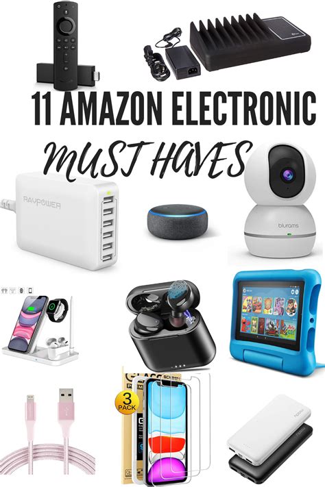 Amazon Electronic Must Haves Amazon Gadgets Cool Gadgets On Amazon