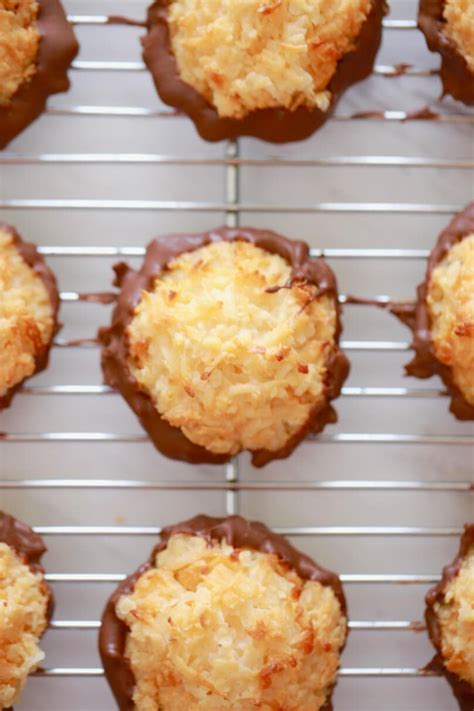 Chocolate Coconut Macaroon Recipe With Sweetened Condensed Milk