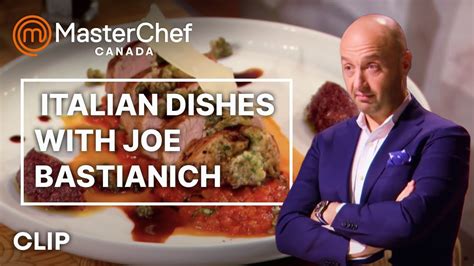 Joe Bastianichs Italian Critique Masterchef Canada Masterchef World Youtube