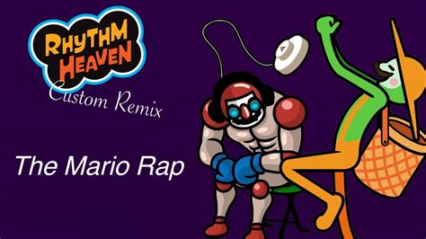 The Mario Rap Rhythm Heaven Custom Remix Youtube