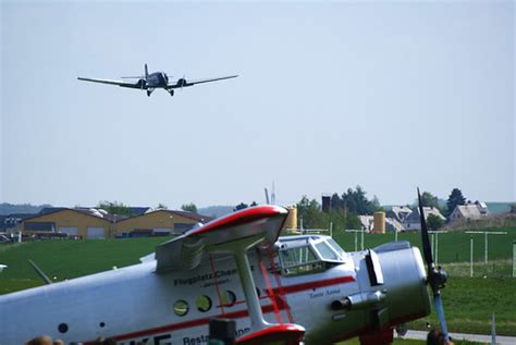 Flugplatz Chemnitz Jahnsdorf Großflugtage 2010 Junkers Ju Flickr