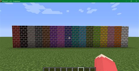 Colored Bricks Mod Screenshots Mods Minecraft